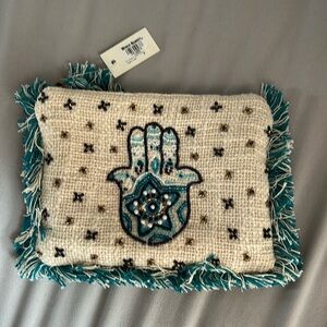 (NWT) World Market - Hamsa Pouch